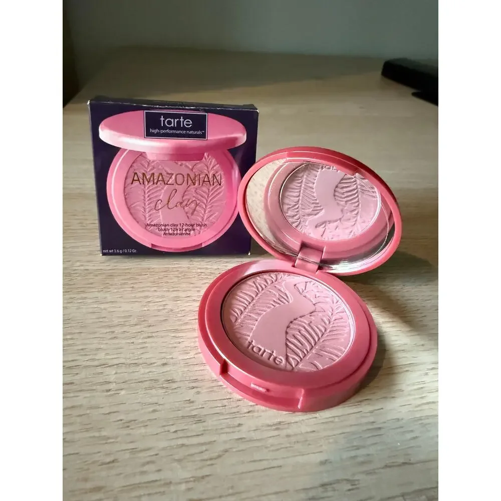 $30 Tarte Amazonian Clay 12-Hour Blush Blushing Bride Mini 3.6g New